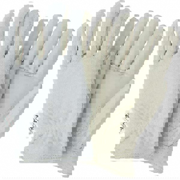 Size S Leather Abrasion Protection Work Gloves